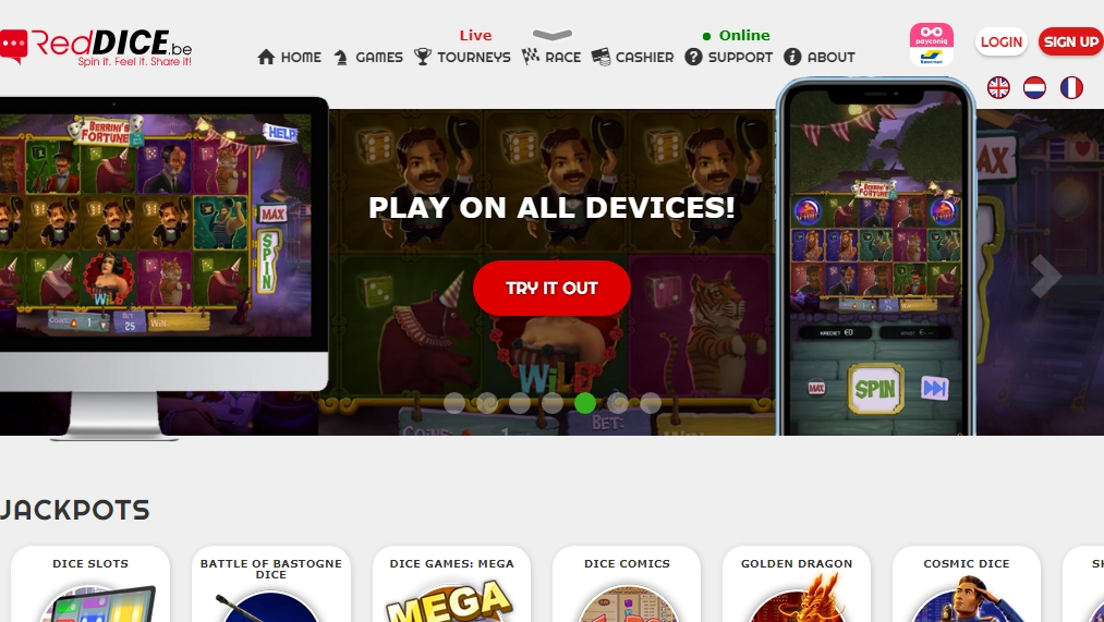 RedDice.be Casino